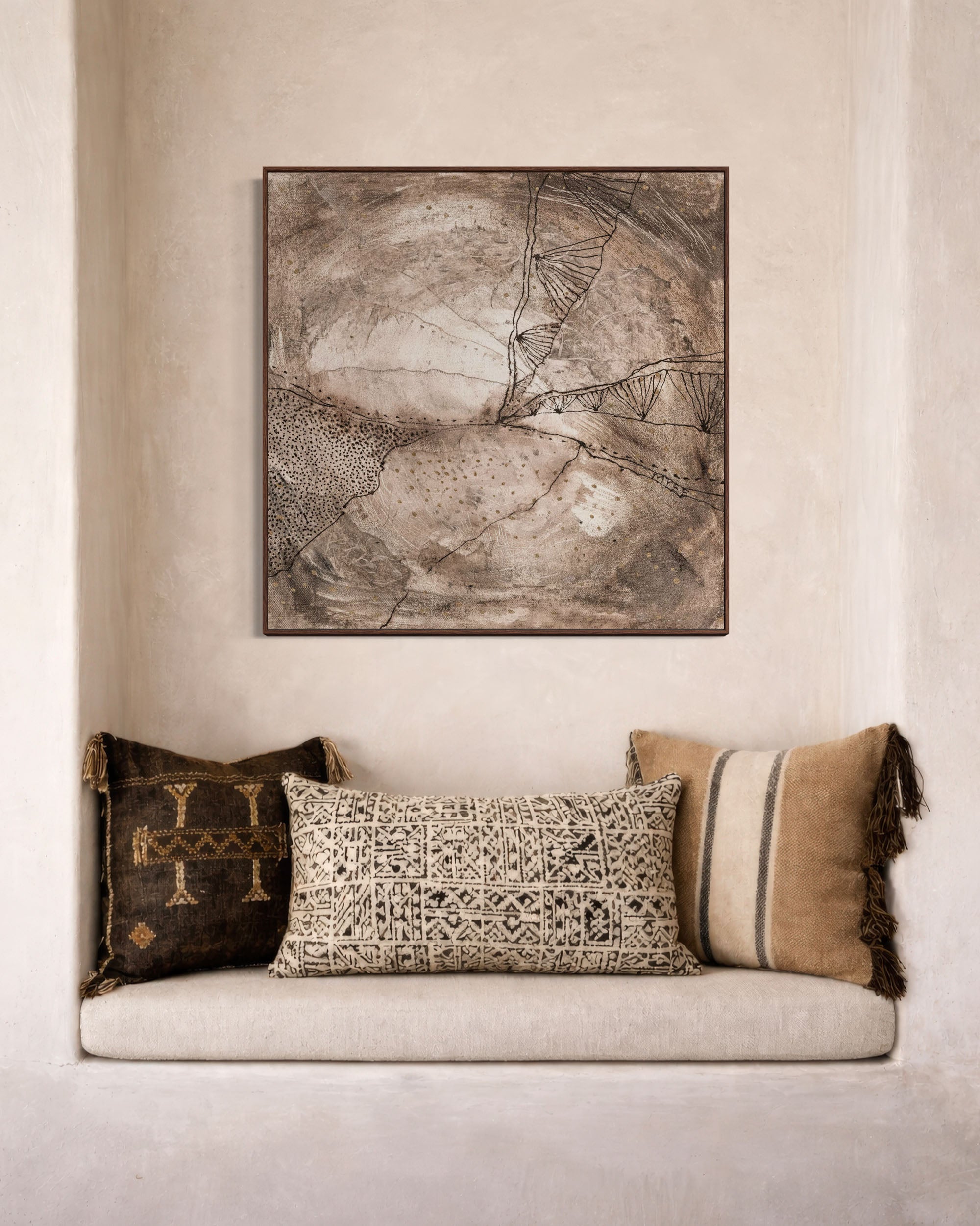 THRESHOLD OF BALANCE CANVAS PRINT