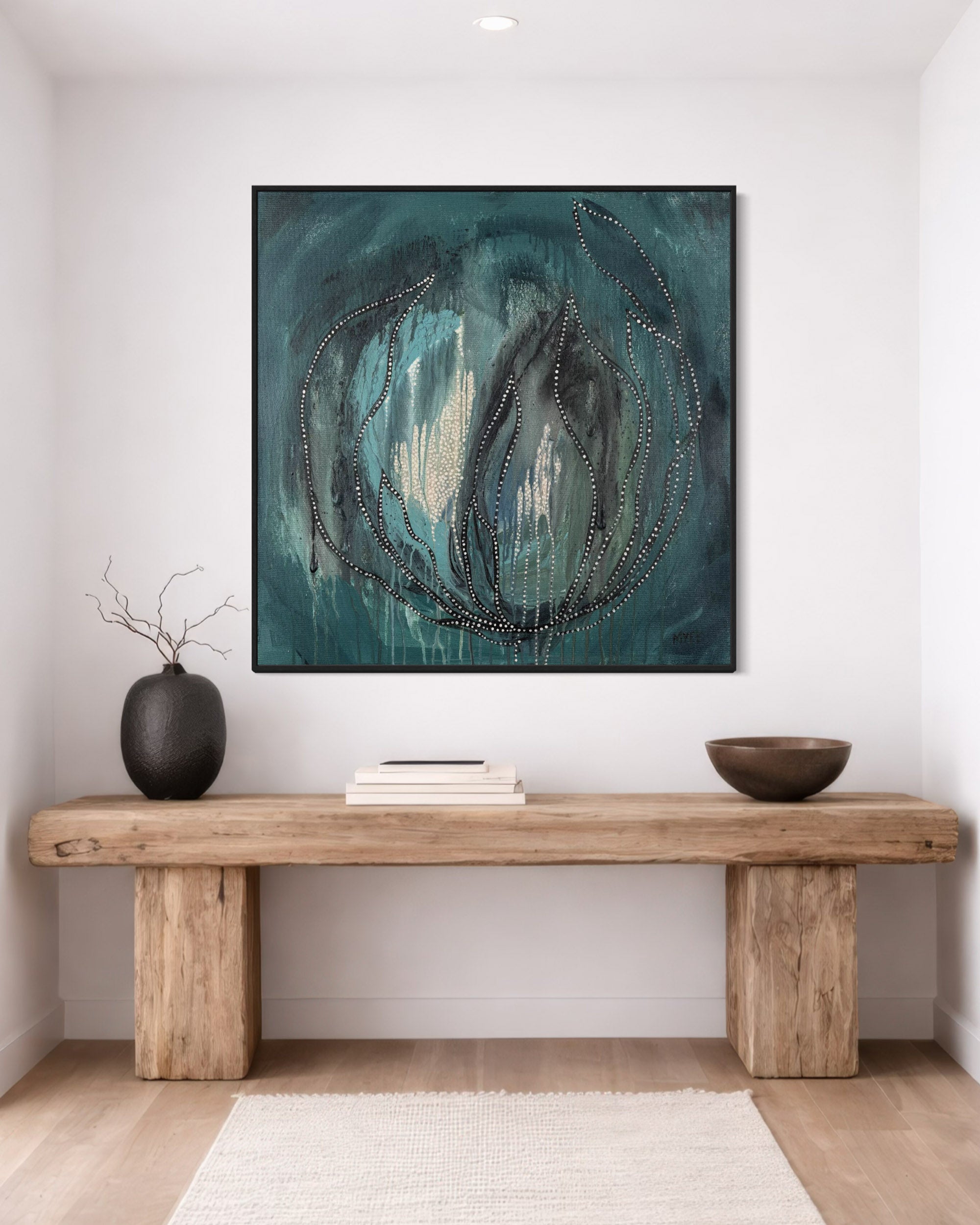 UNFOLDING SEAS CANVAS PRINT