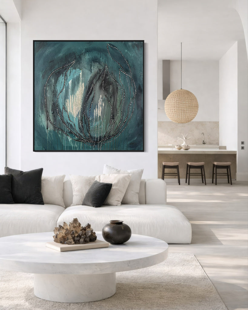 UNFOLDING SEAS CANVAS PRINT