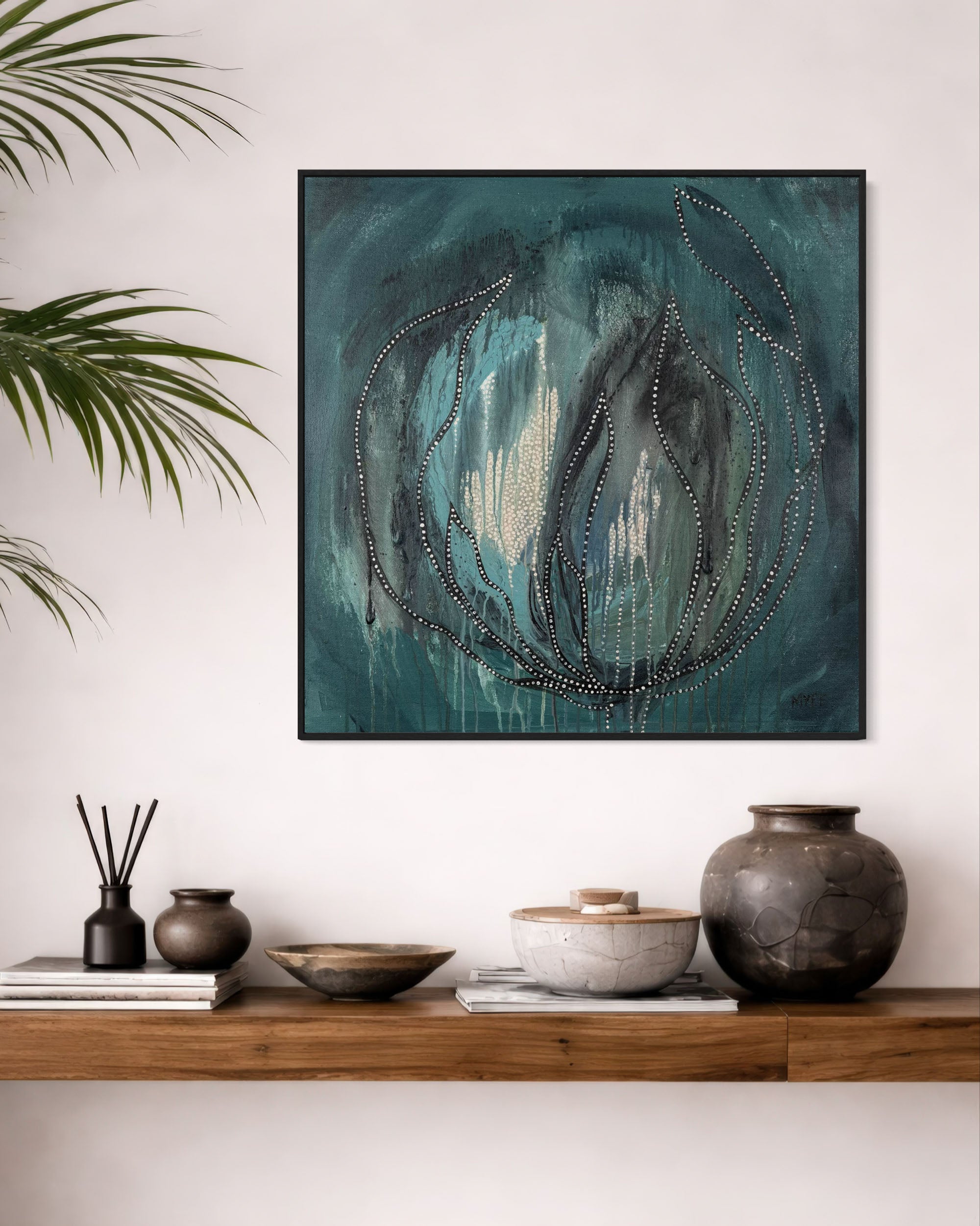 UNFOLDING SEAS CANVAS PRINT