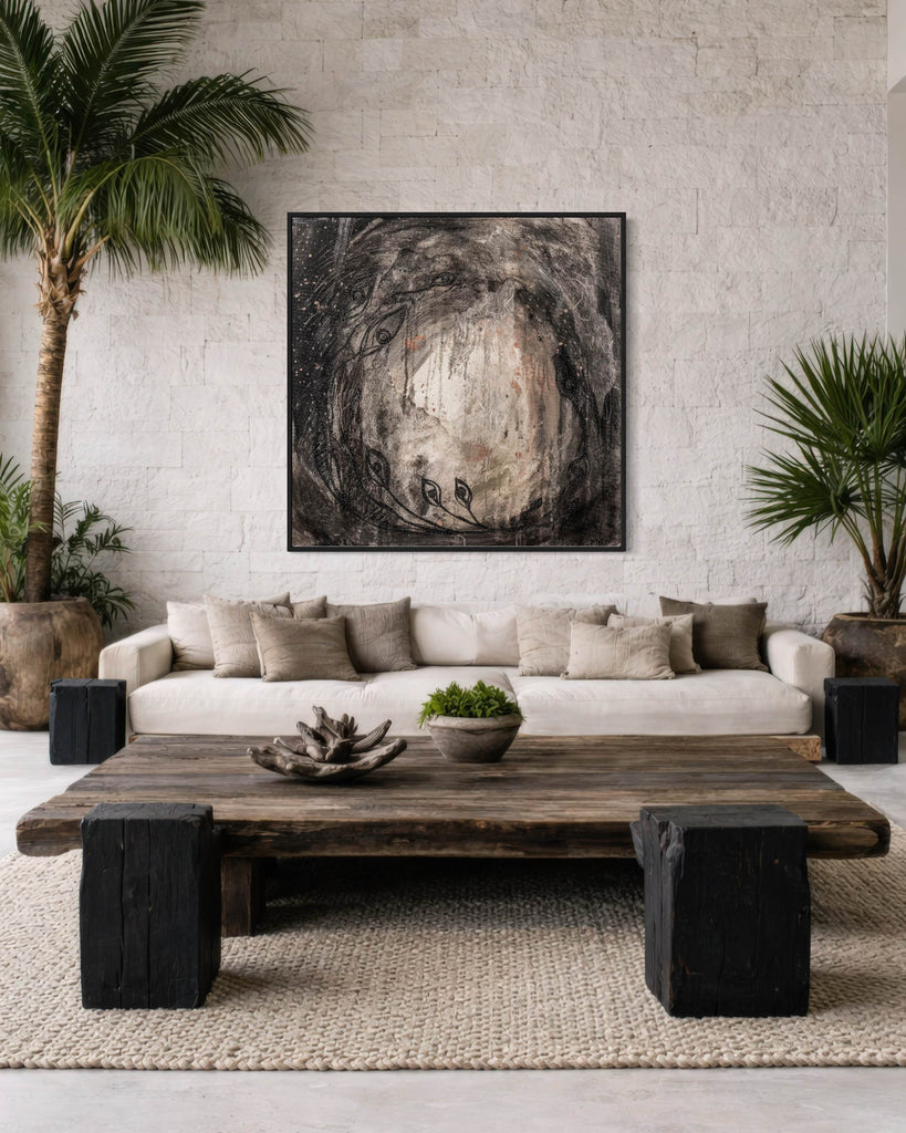 VEIL OF SHADOWS CANVAS PRINT