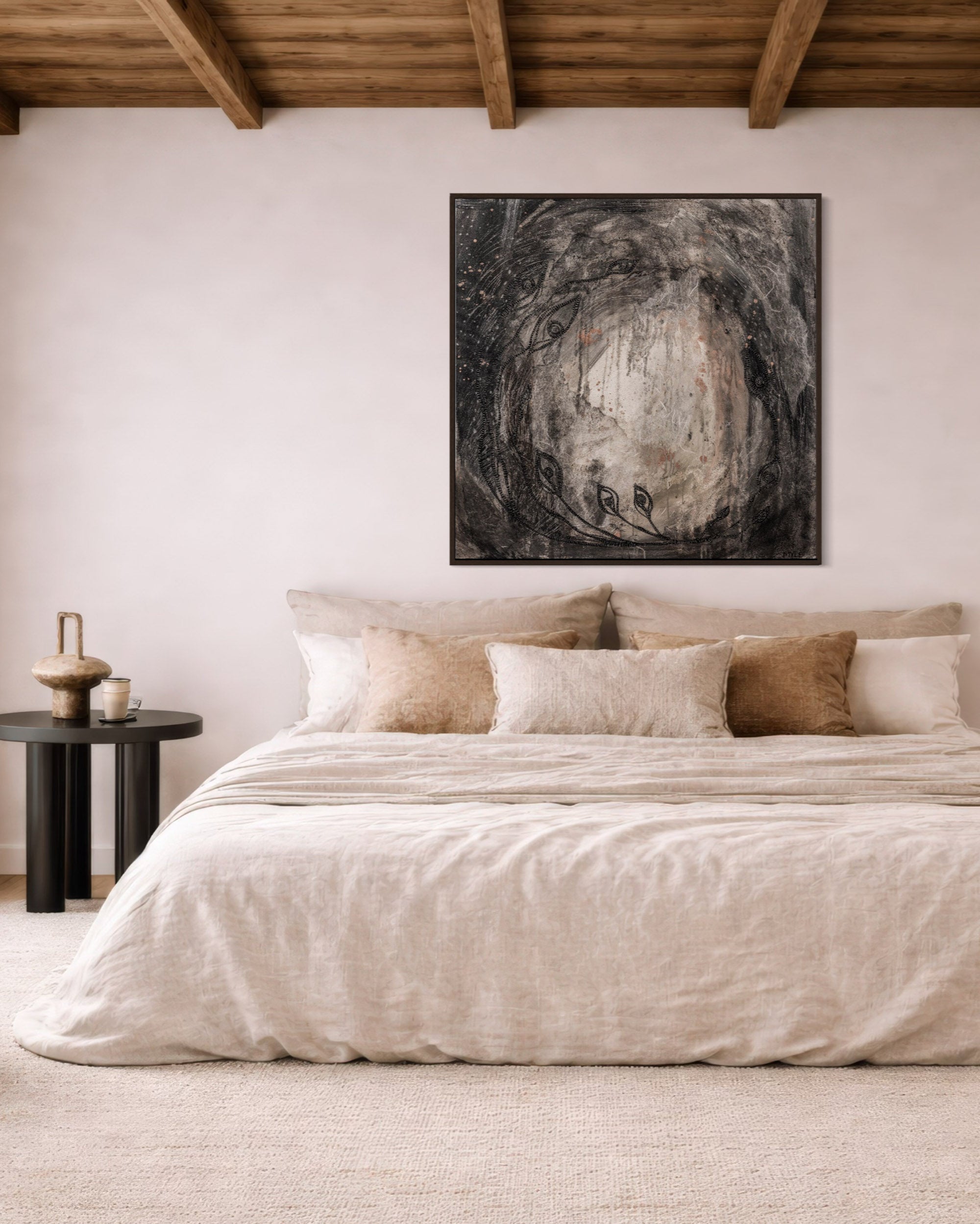 VEIL OF SHADOWS CANVAS PRINT