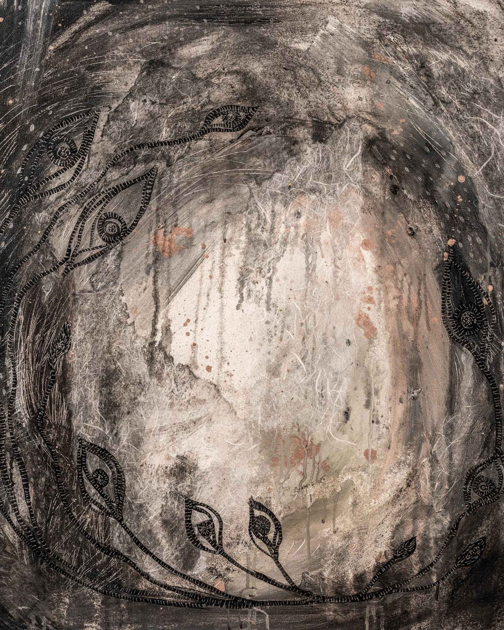 VEIL OF SHADOWS CANVAS PRINT