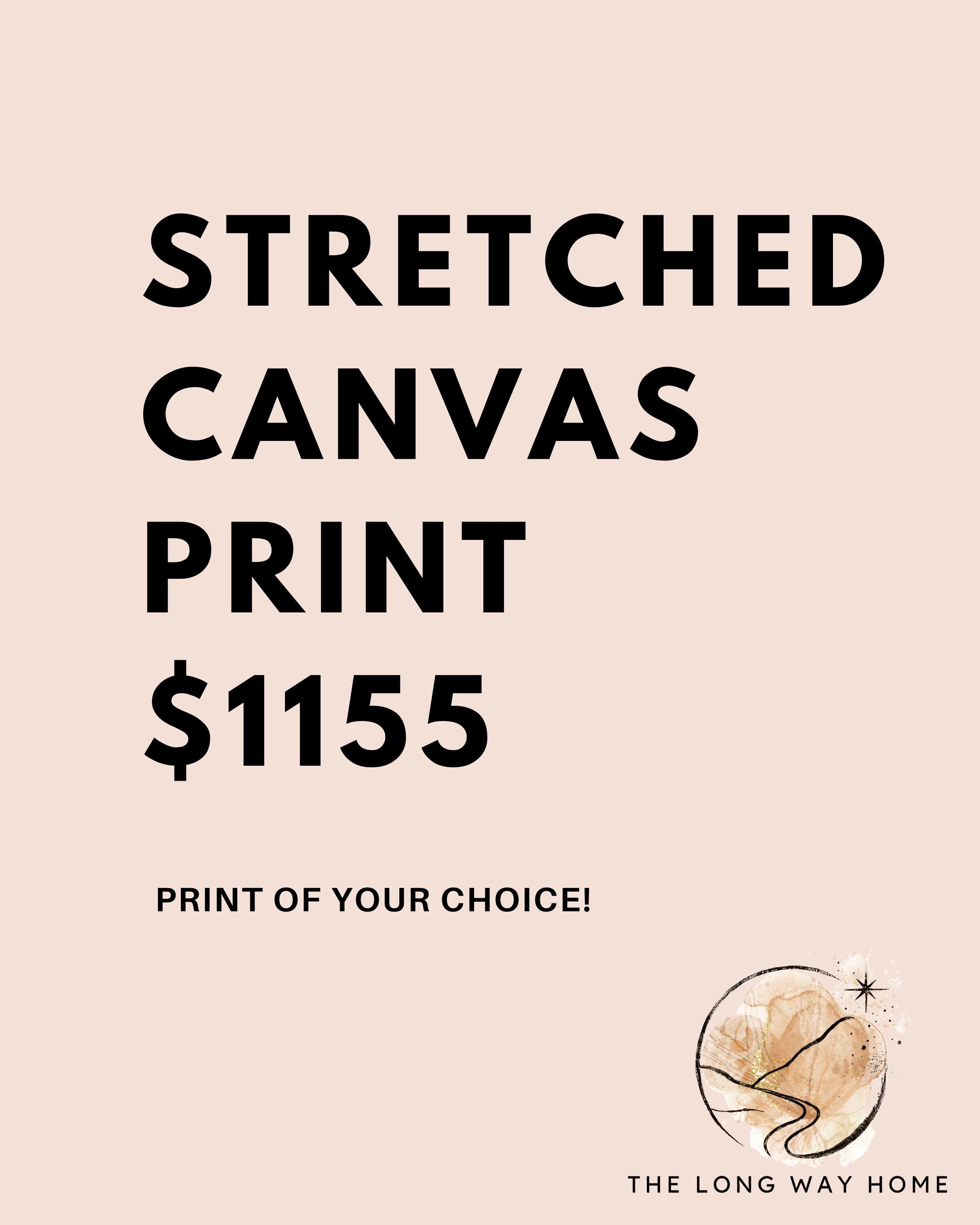 STRETCHED CANVAS PRINT $1155
